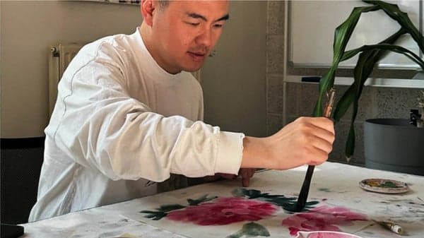 Sunday Art Brunch + Ink Painting