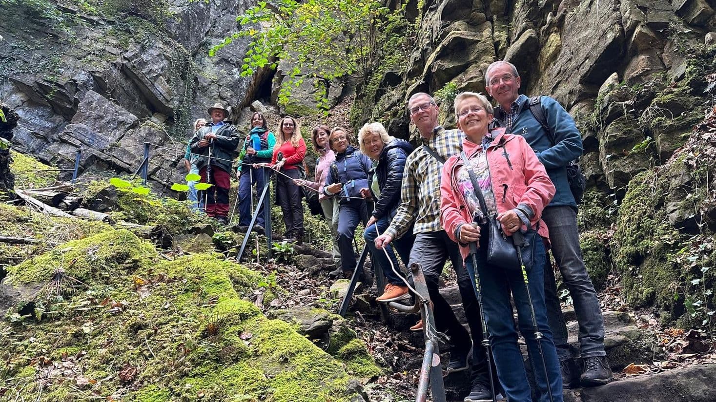 Randonnée dans la Wollefsschlucht