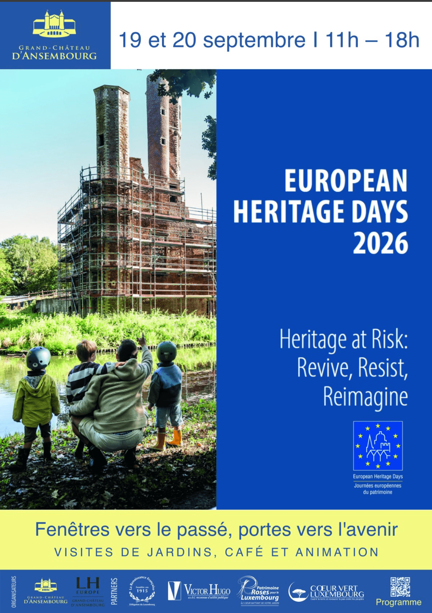 Journées européennes du patrimoine 2026