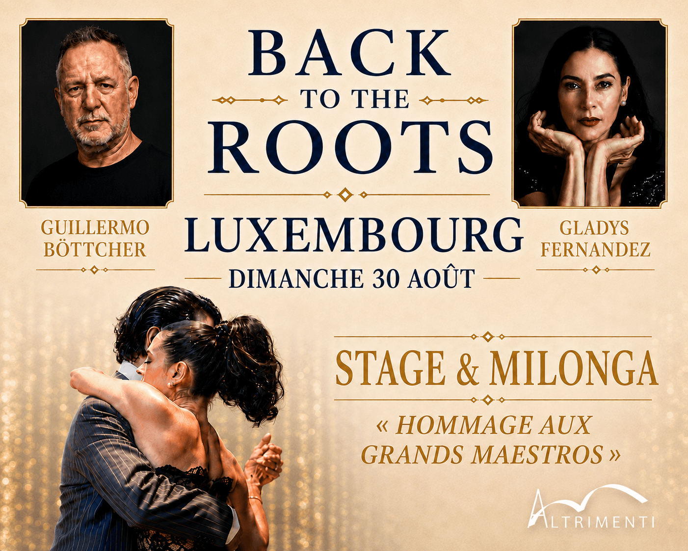 Soirée Tango avec Guillermo Böttcher et Gladys Fernandez