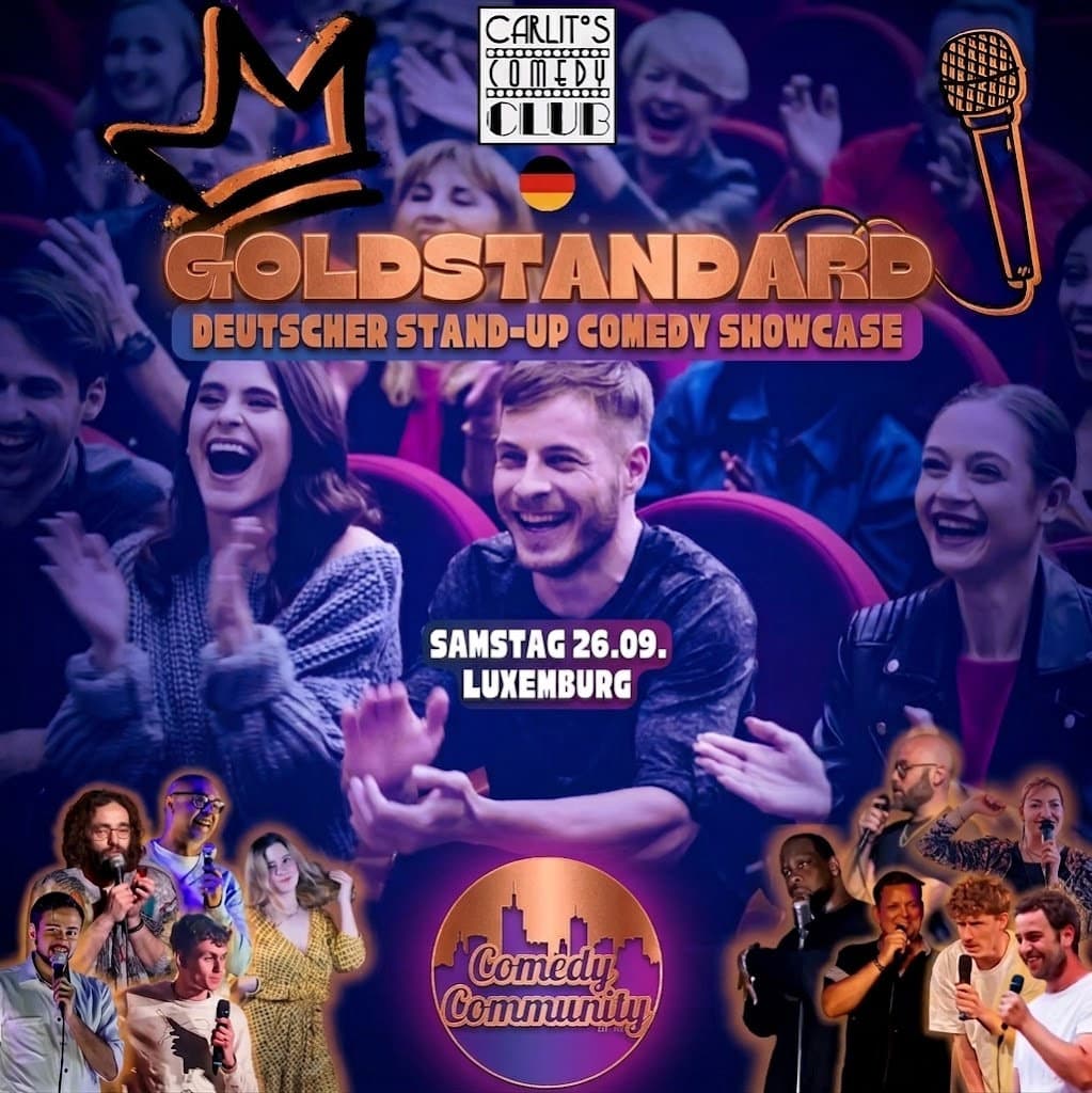 GOLD STANDARD - Deutscher Stand-up Comedy Showcase