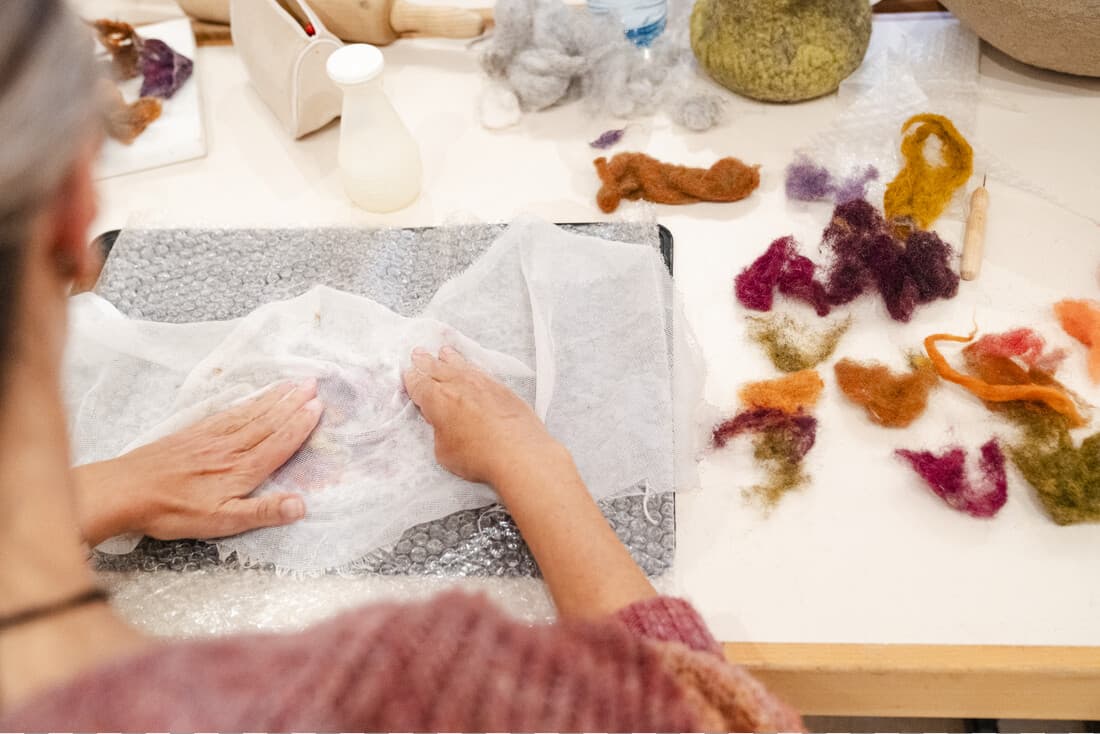 Discover felting techniques