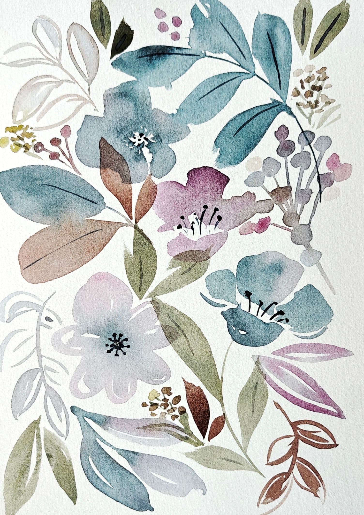 Aquarelle pour adultes – cours débutant