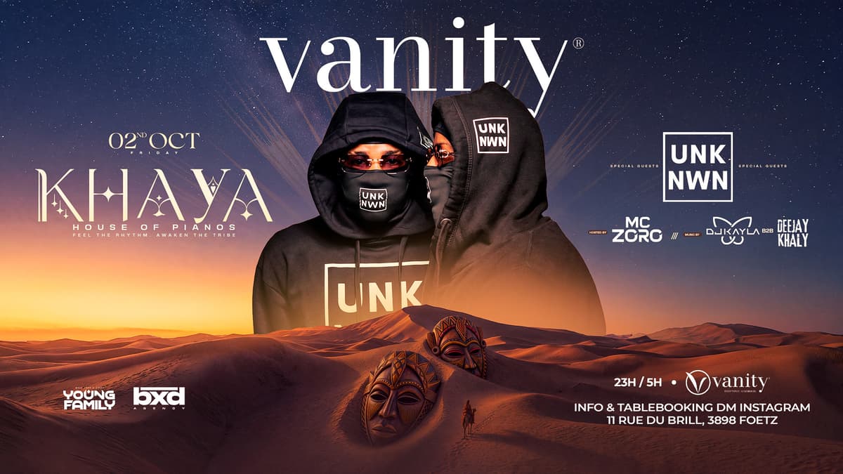 UNKNWN Live at Vanity Luxembourg