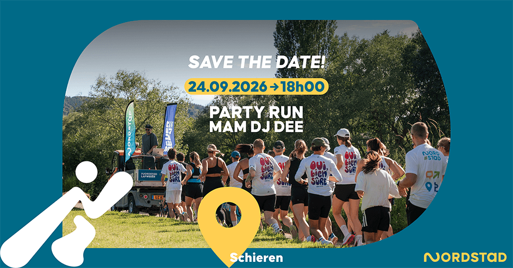 Party Run on the Nordstad running trail