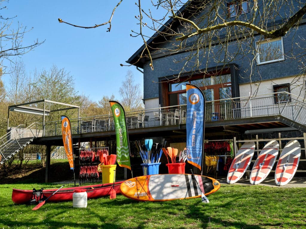 Water sports equipment rental