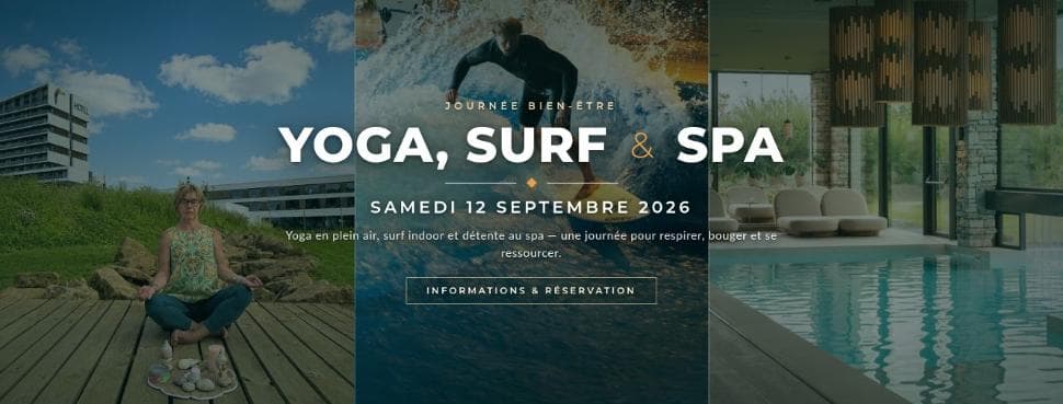 Yoga, surf & spa stage