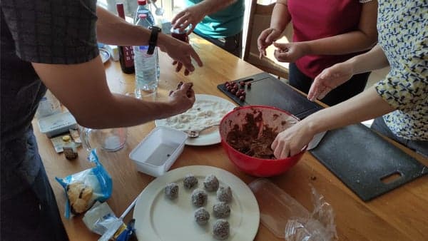 Atelier d'échange culinaire