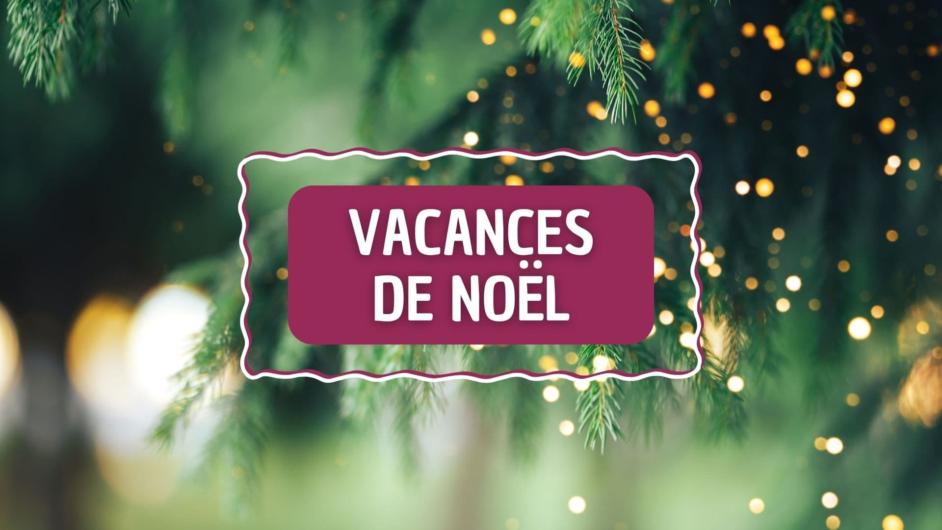 Vacances de Noël