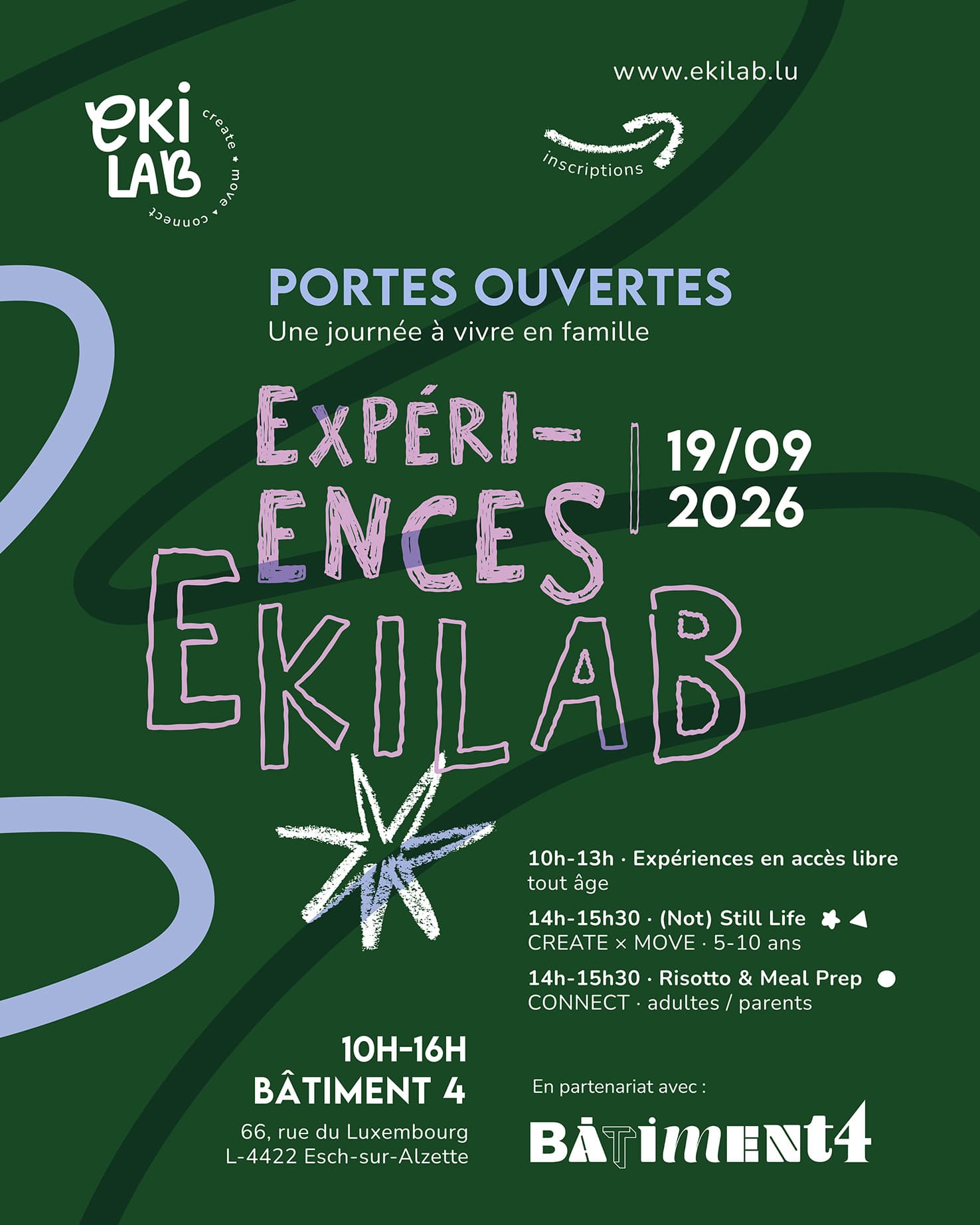 Ekilab Experiences – Open Day