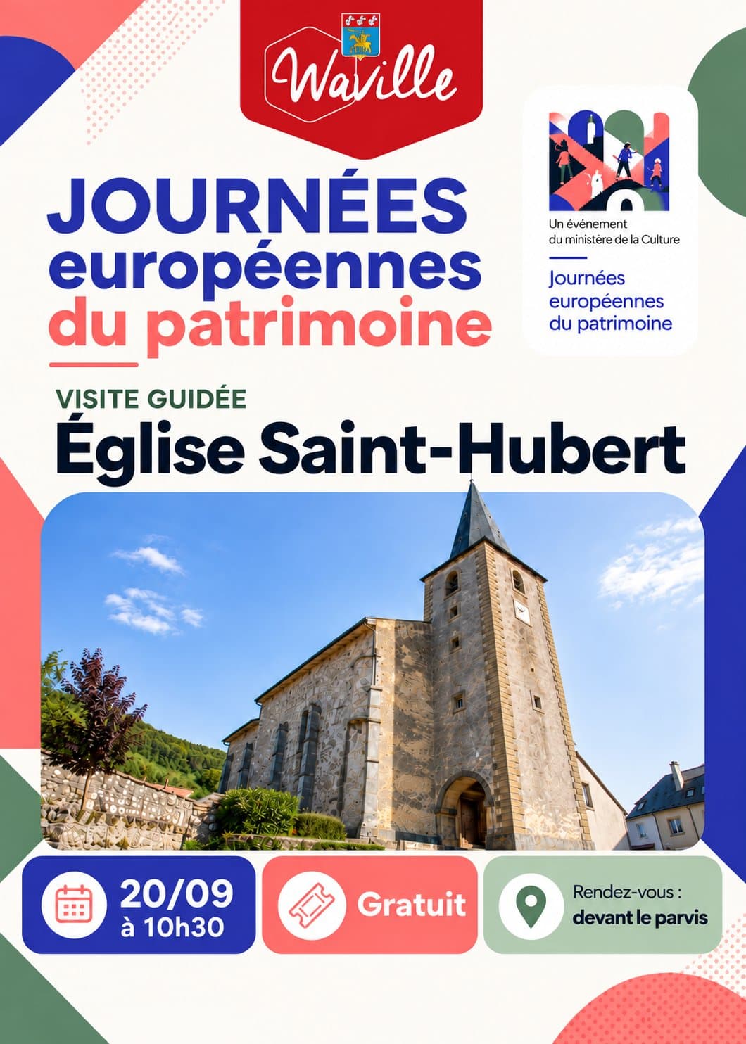 European Heritage Days: discover Saint-Hubert Church