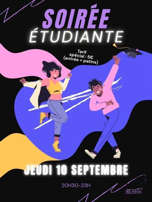 Soirée patinoire étudiante