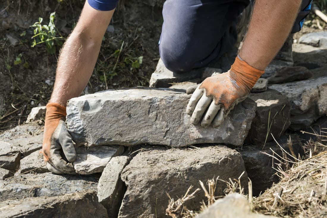 Dry-stone construction workshop
