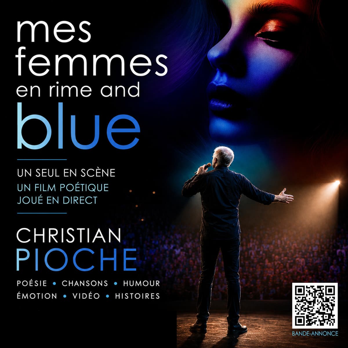 Mes femmes en rime and blue