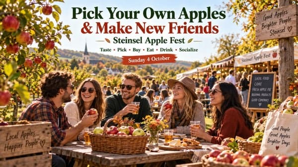 Cueillez des pommes fraîches, rencontrez de nouvelles personnes et profitez du festival