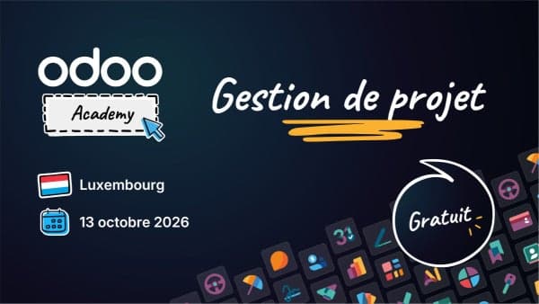Odoo Academy Project Management - Luxembourg