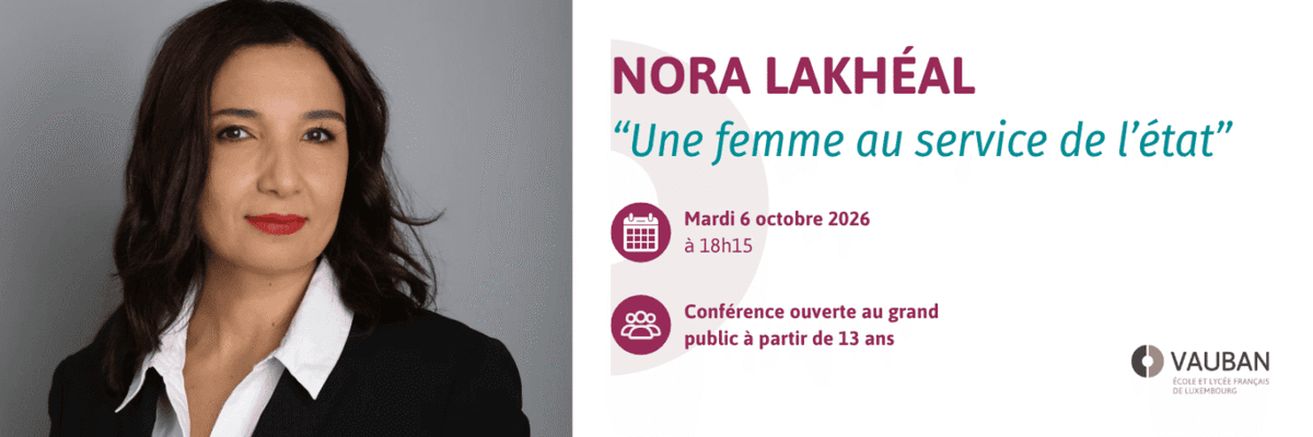 Public Conference – Nora Lakhéal