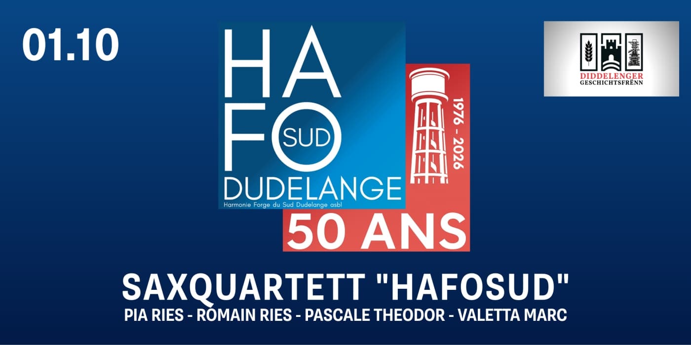 Harmonie Forge du Sud - 50th Anniversary Academic Session
