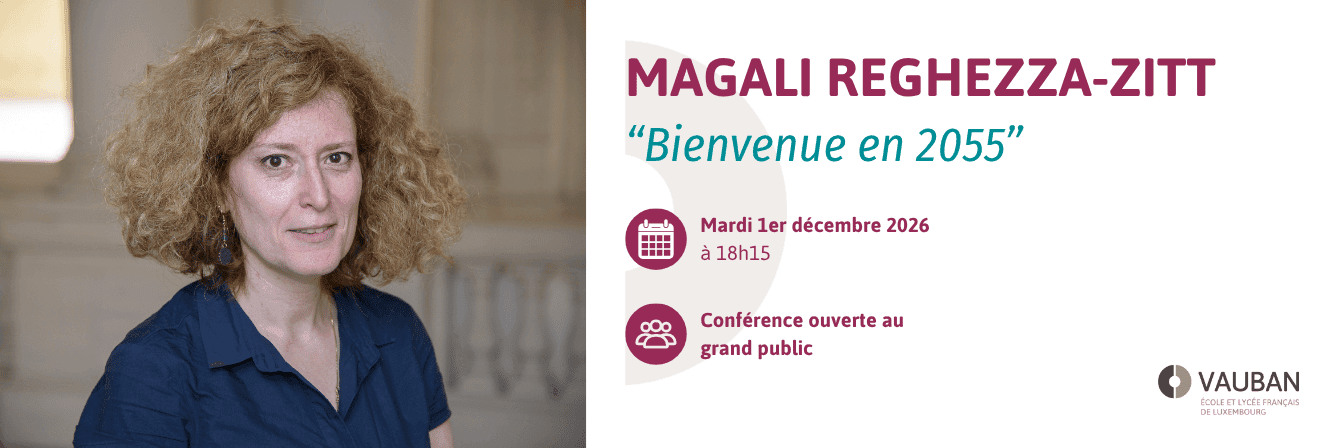 Public conference – Magali Reghezza-Zitt