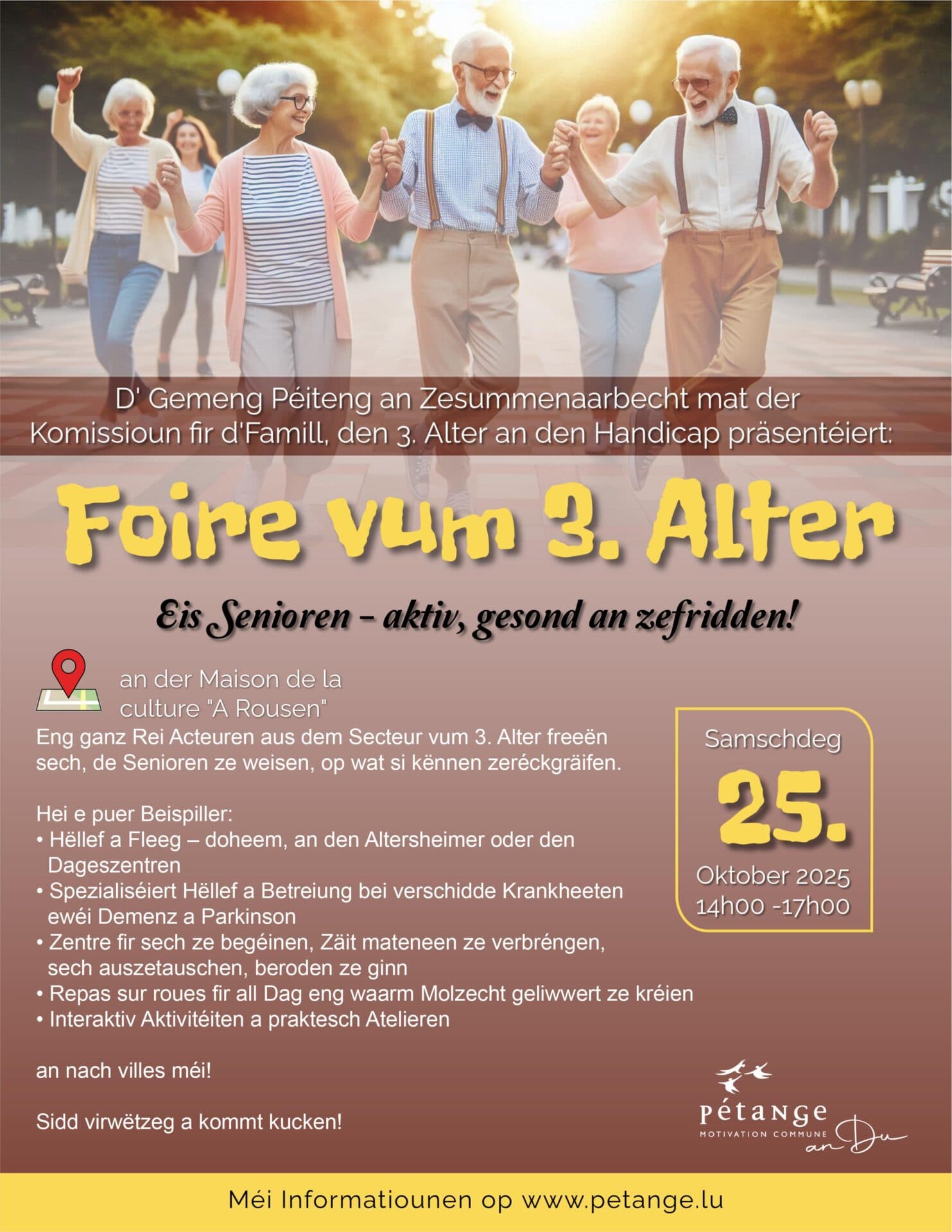 Third Age Fair – Active, healthy and satisfied seniors!