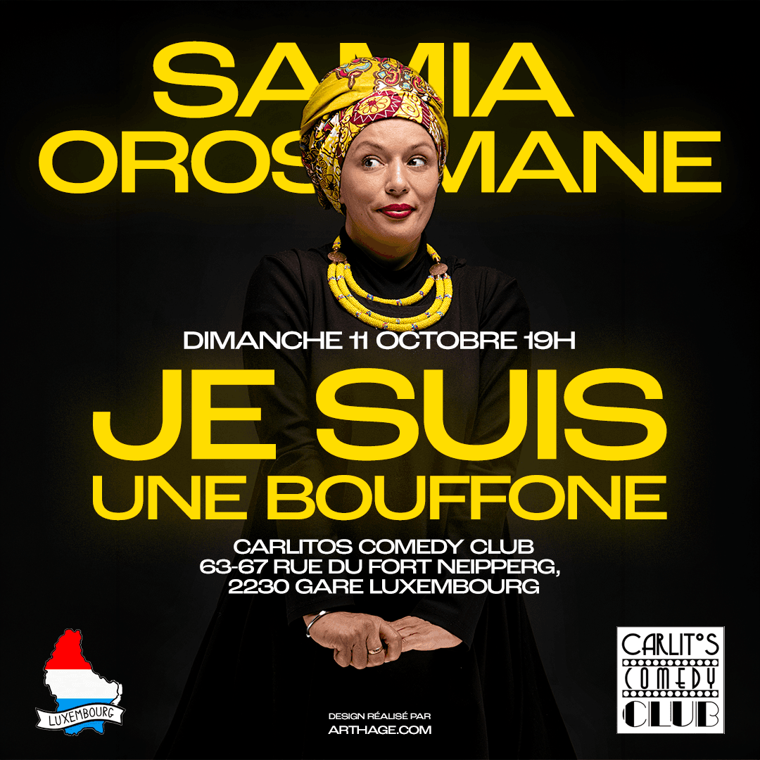 Samia Orosemane – Je suis une bouffonne