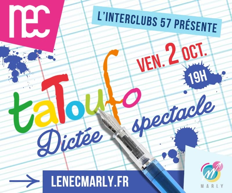 Tatoufo : dictée et spectacle