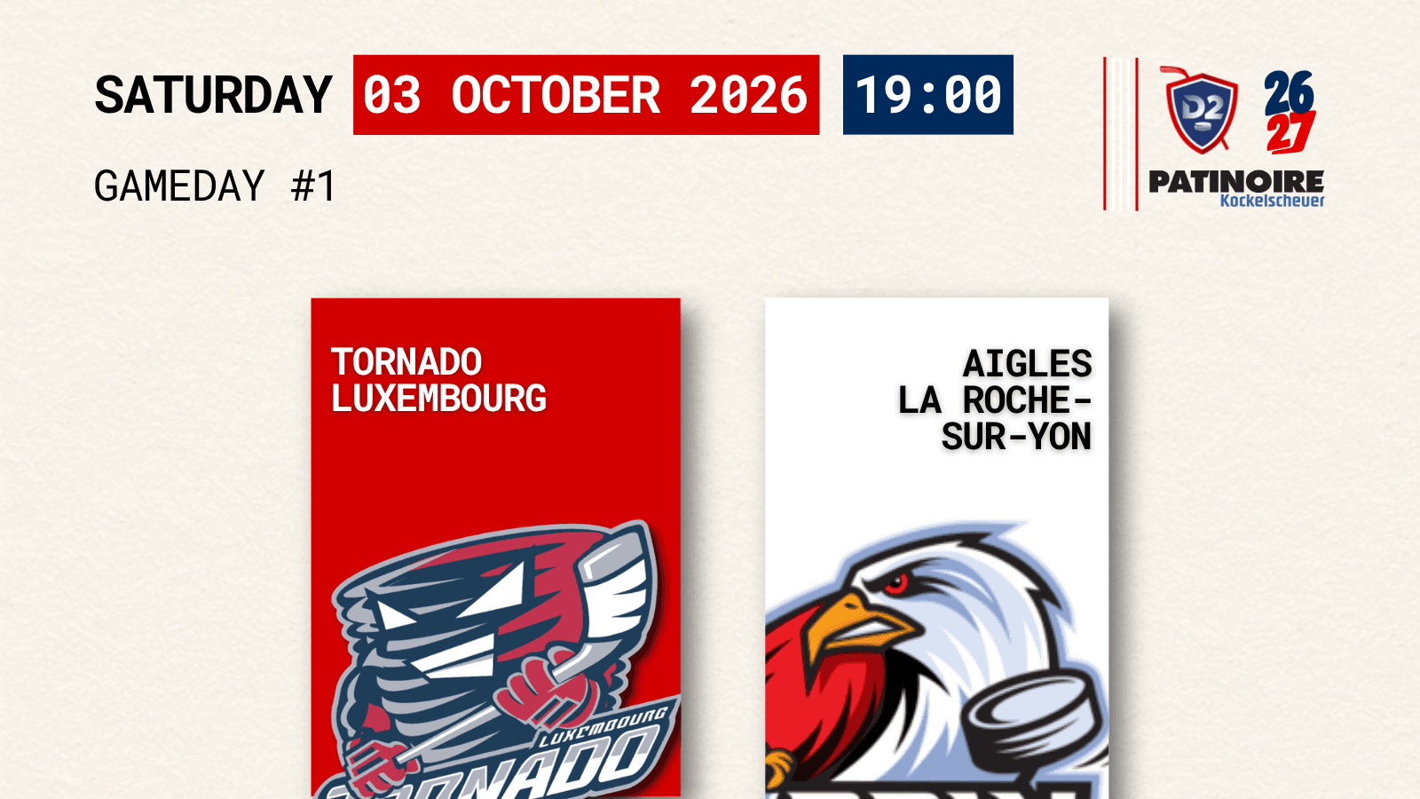 Tornado Luxembourg vs La Roche-sur-Yon HOGLY