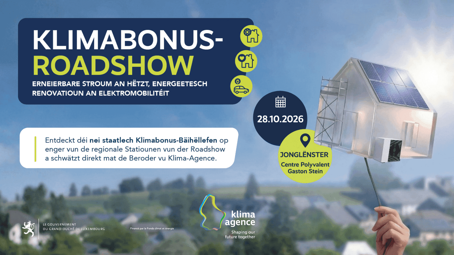 Klimabonus-Roadshow
