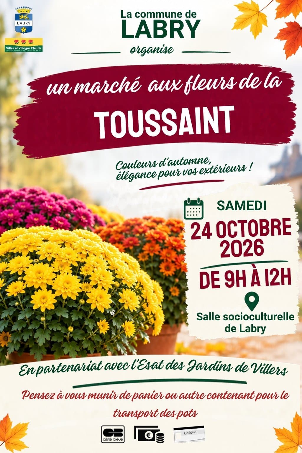 Marché aux fleurs de la Toussaint