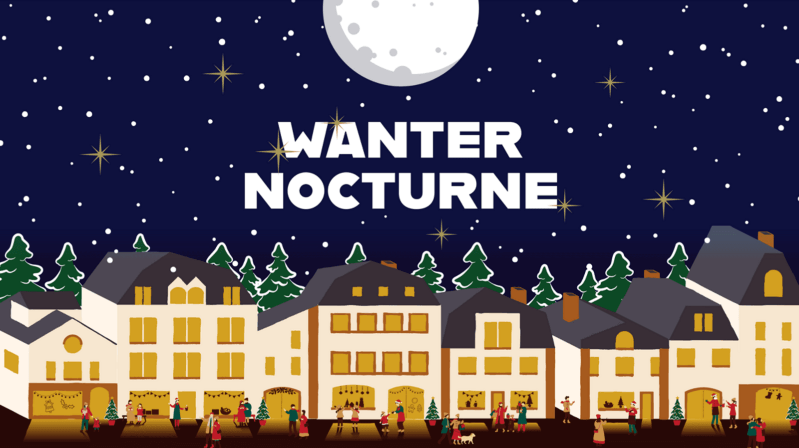Winter Late-Night Shopping in Diekirch