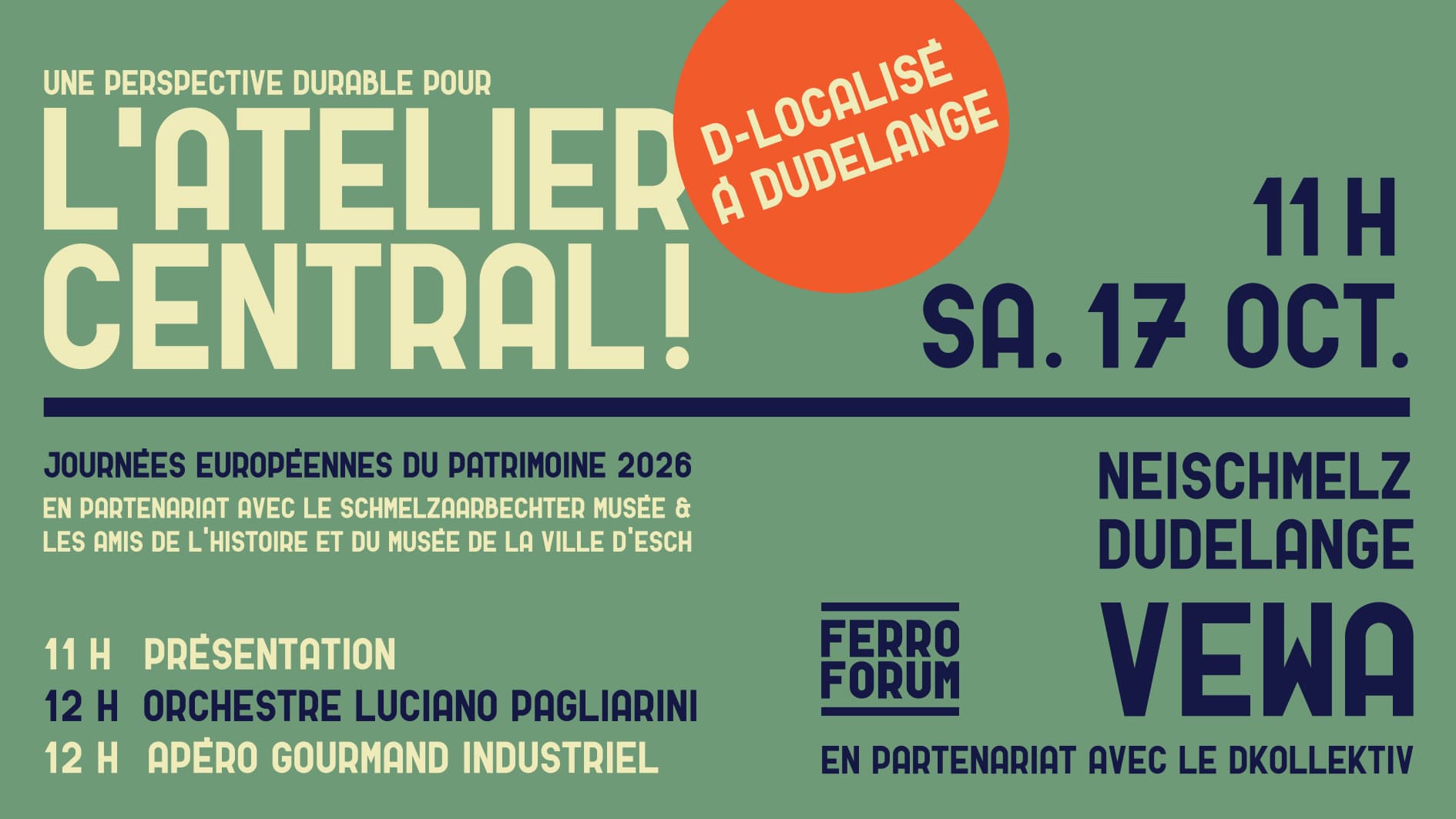 FerroForum Pop-up at VEWA