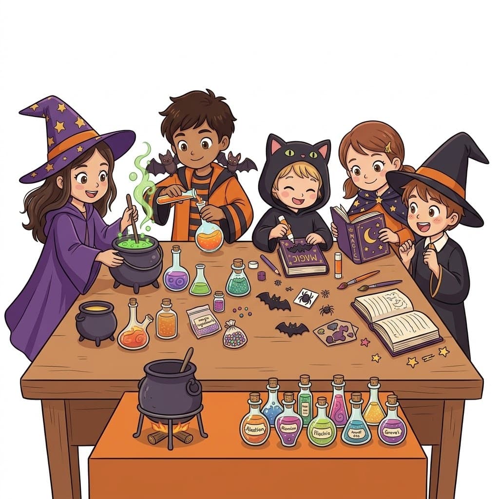 Grimoires et potions - Atelier jeune public