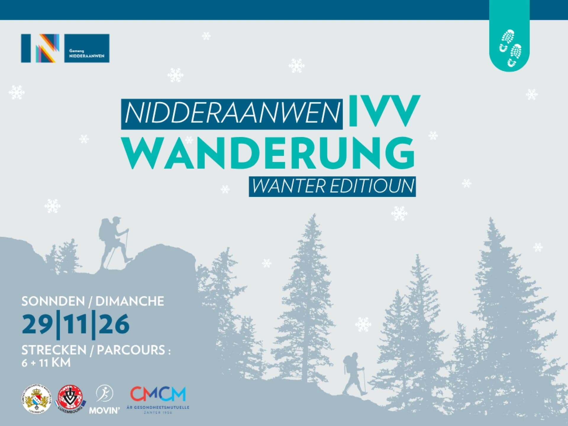 IVV Wanderung – Édition hivernale