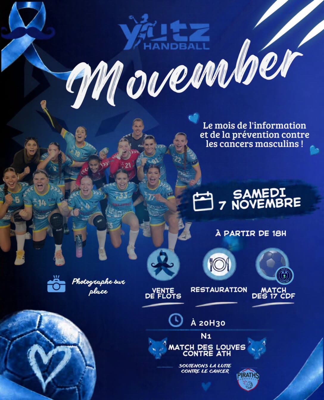 Yutz Handball: Movember