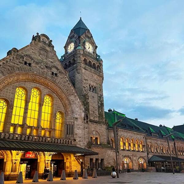 Guided tour of Metz – from the cathedral to the train station