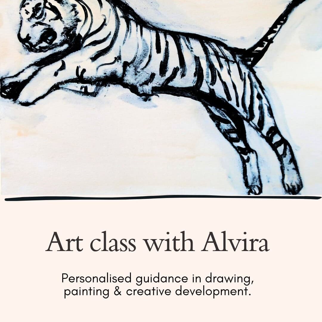 Cours d’art avec Alvira