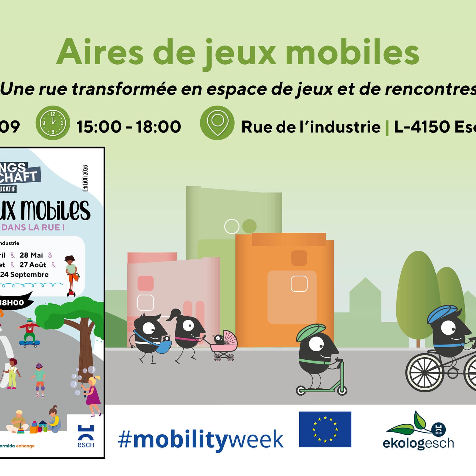 Aires de jeux mobiles