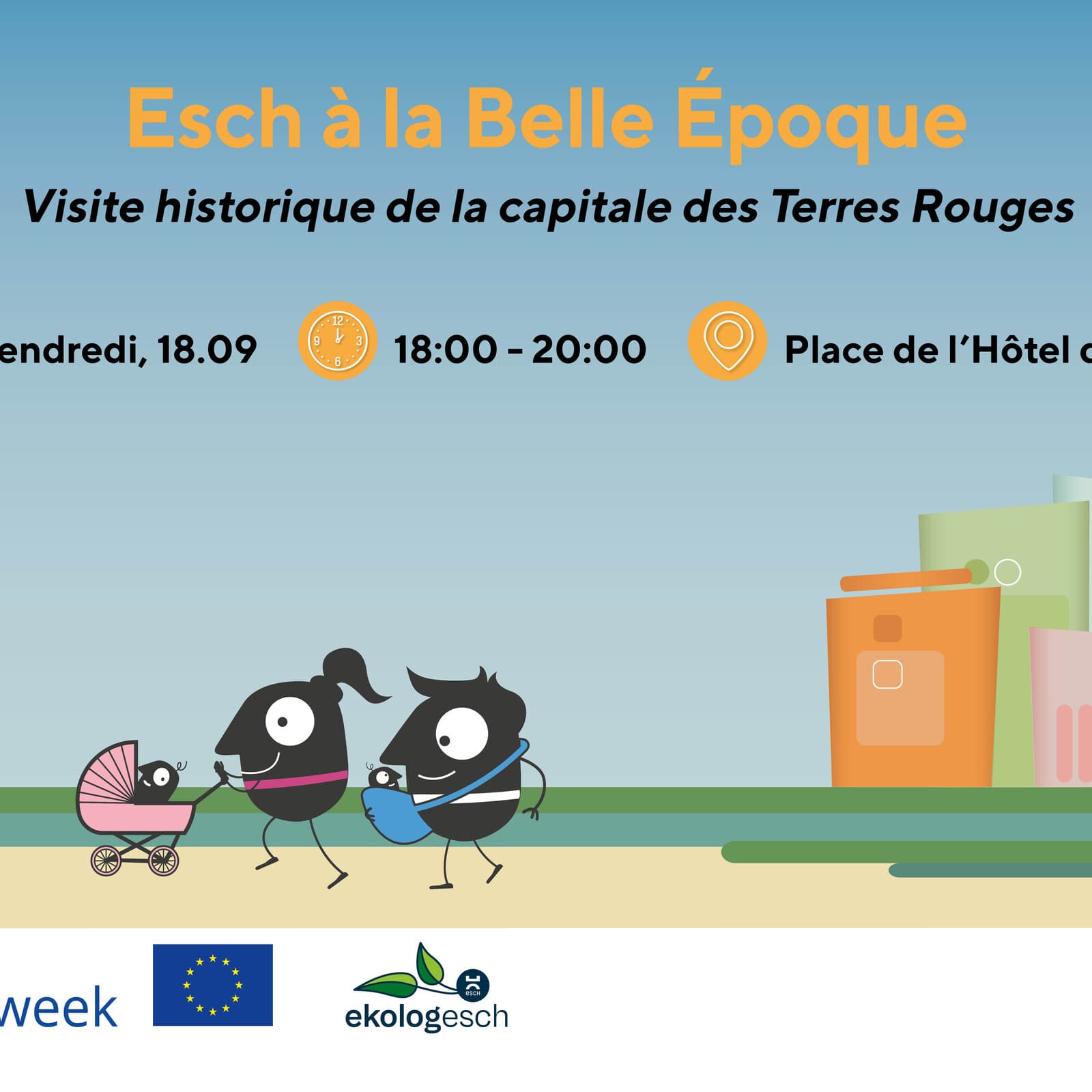 Historical tour "Esch in the Belle Époque"