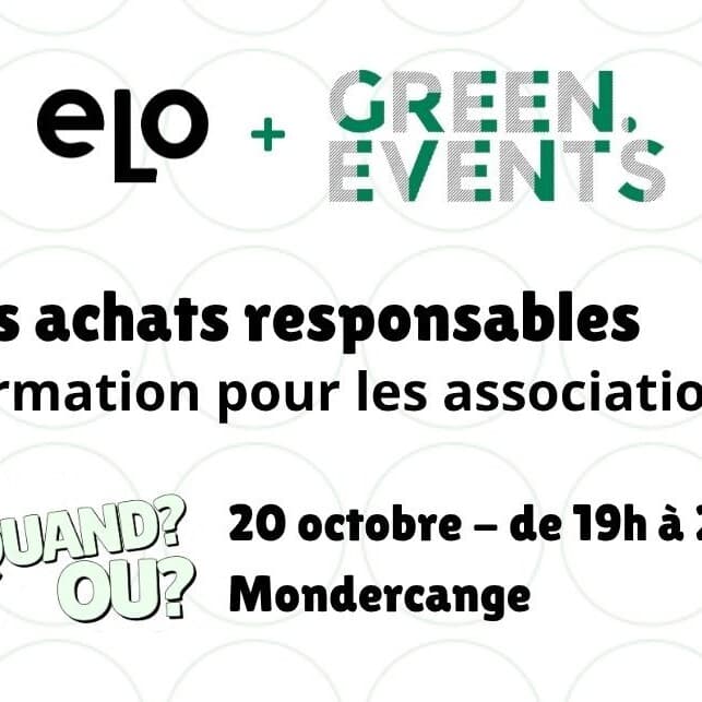 Responsible Purchasing – Workshop for Event Organizers