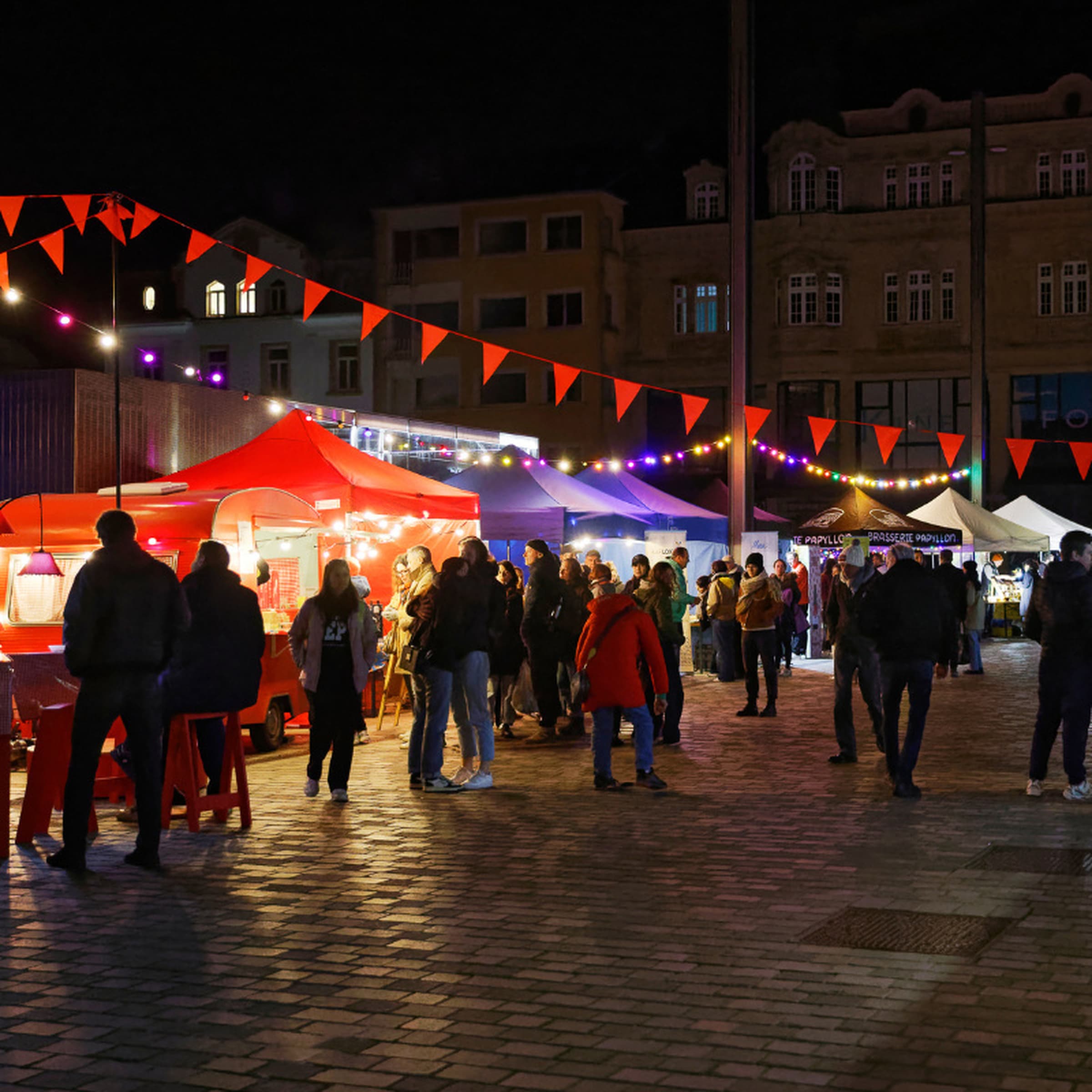 Winter market in Thionville - 1