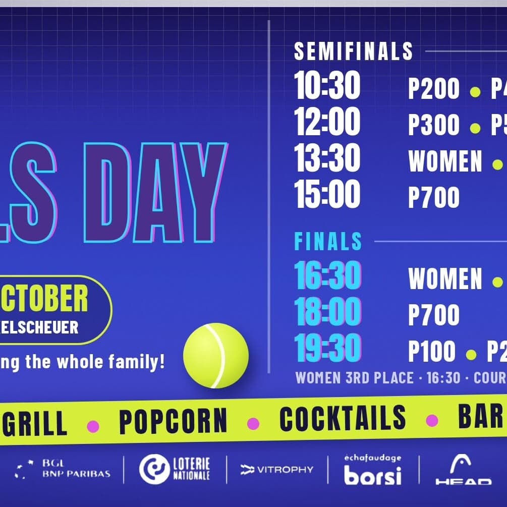 Journée des finales - Championnats de padel CUPRA Raval 2026