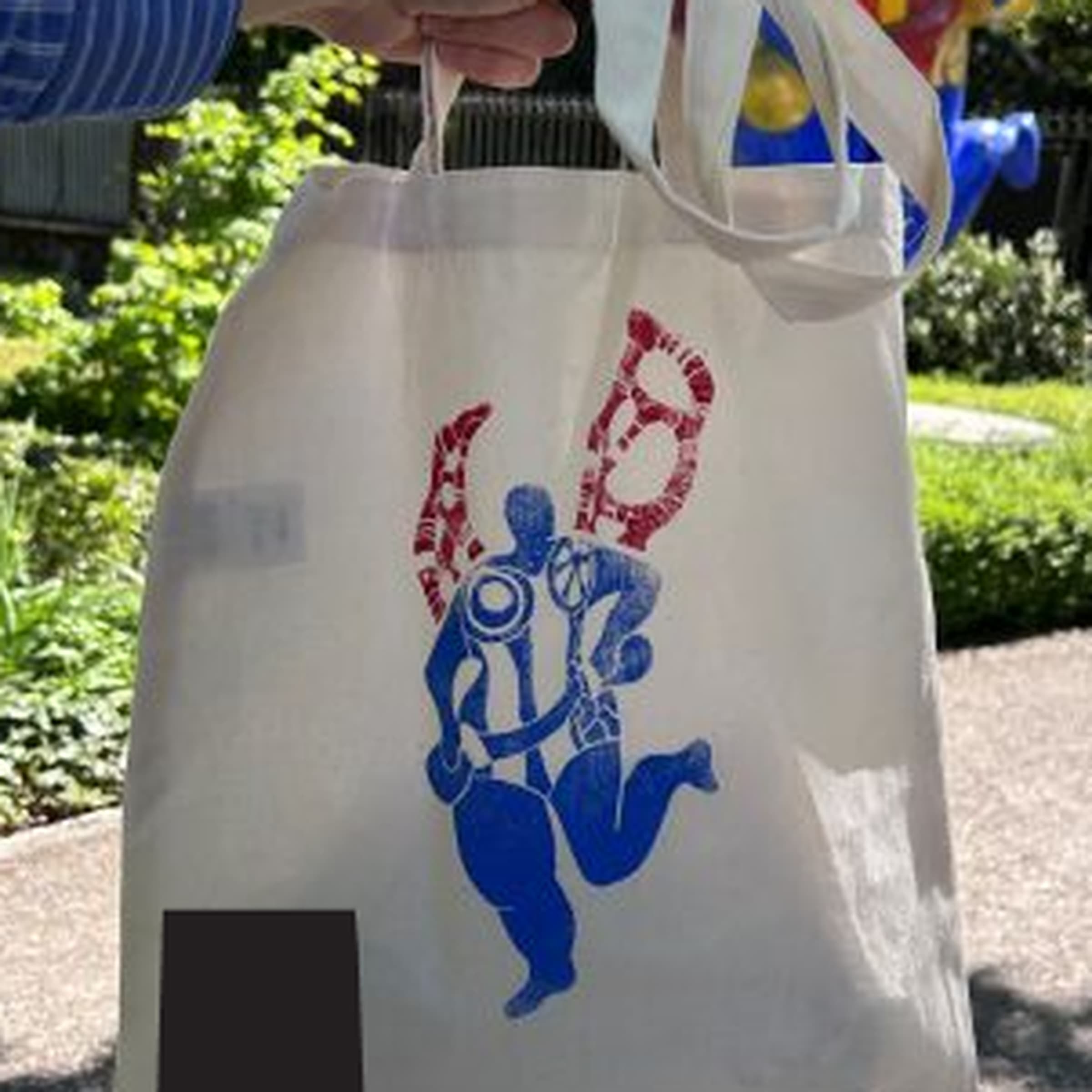 Impression Nana sur tote bag - Villa plage