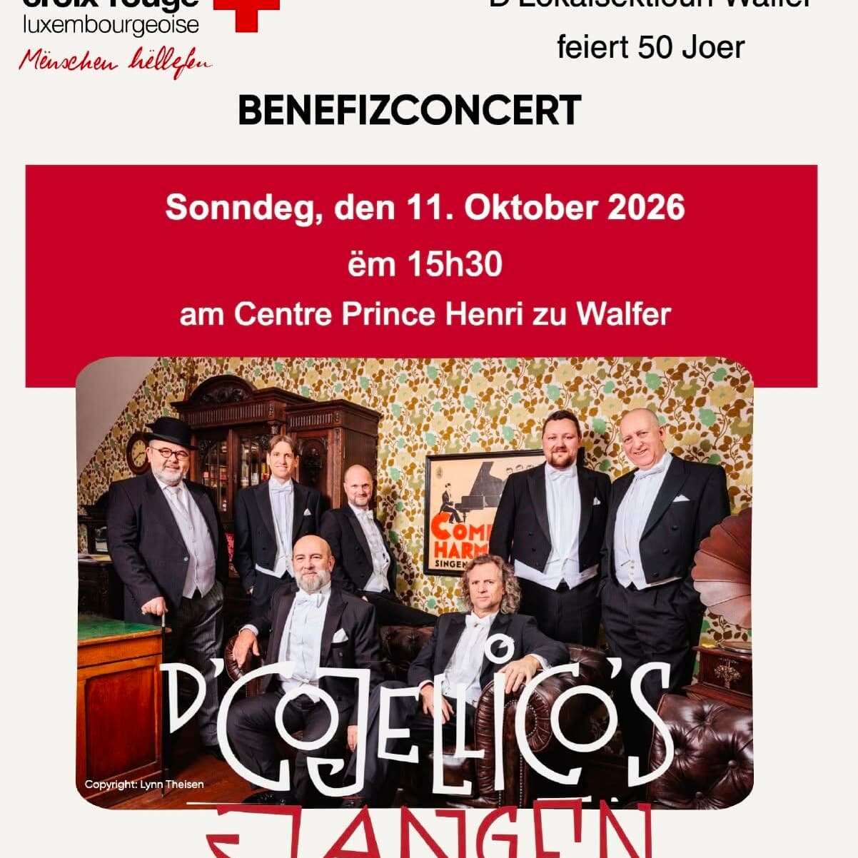 Concert de bienfaisance – D’Cojellico’s Jangen