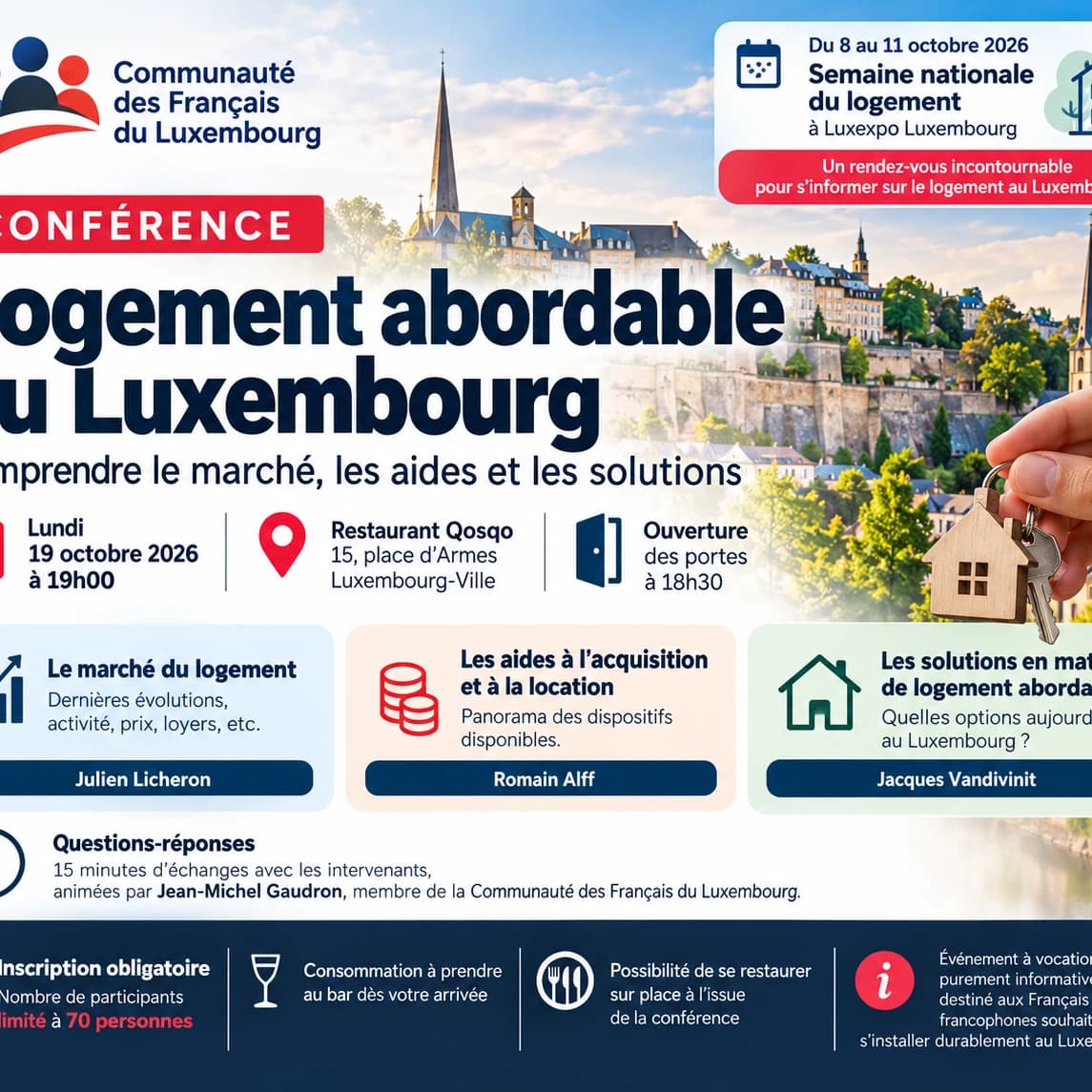 Conférence «Logement abordable au Luxembourg»