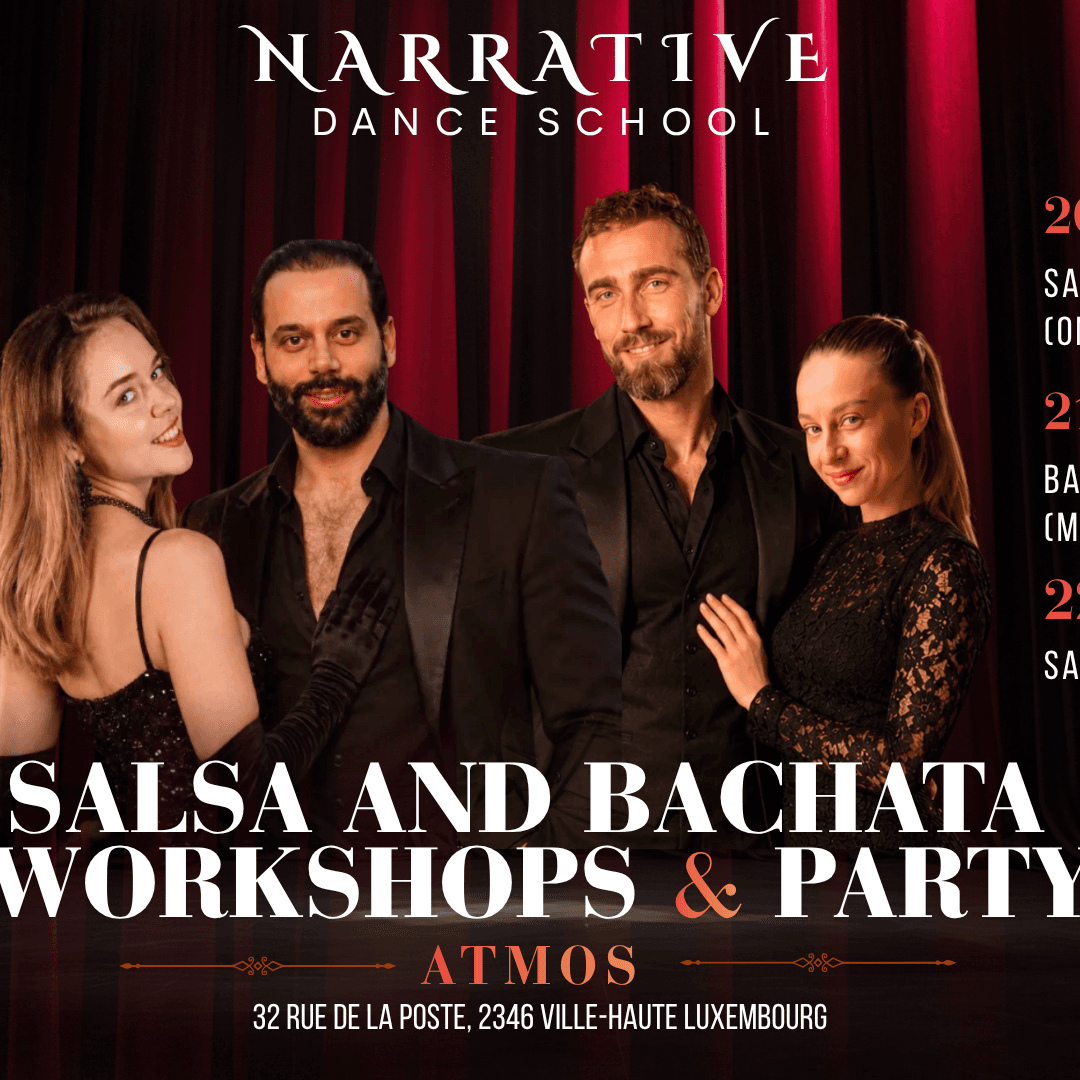 Salsa & Bachata Workshops + "Cabaret Noir" Party Night