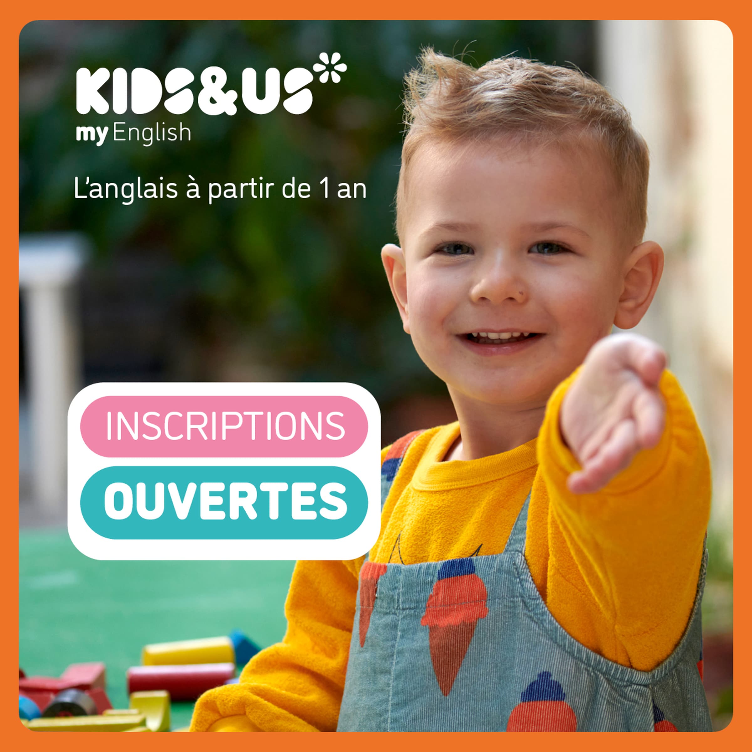 Learn English from the age of 1!