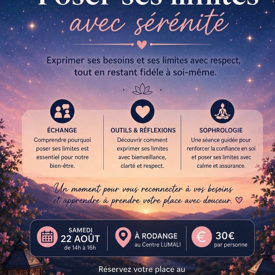 Sophrologie en petit groupe