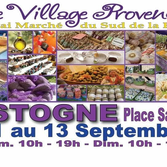 The Provençal village