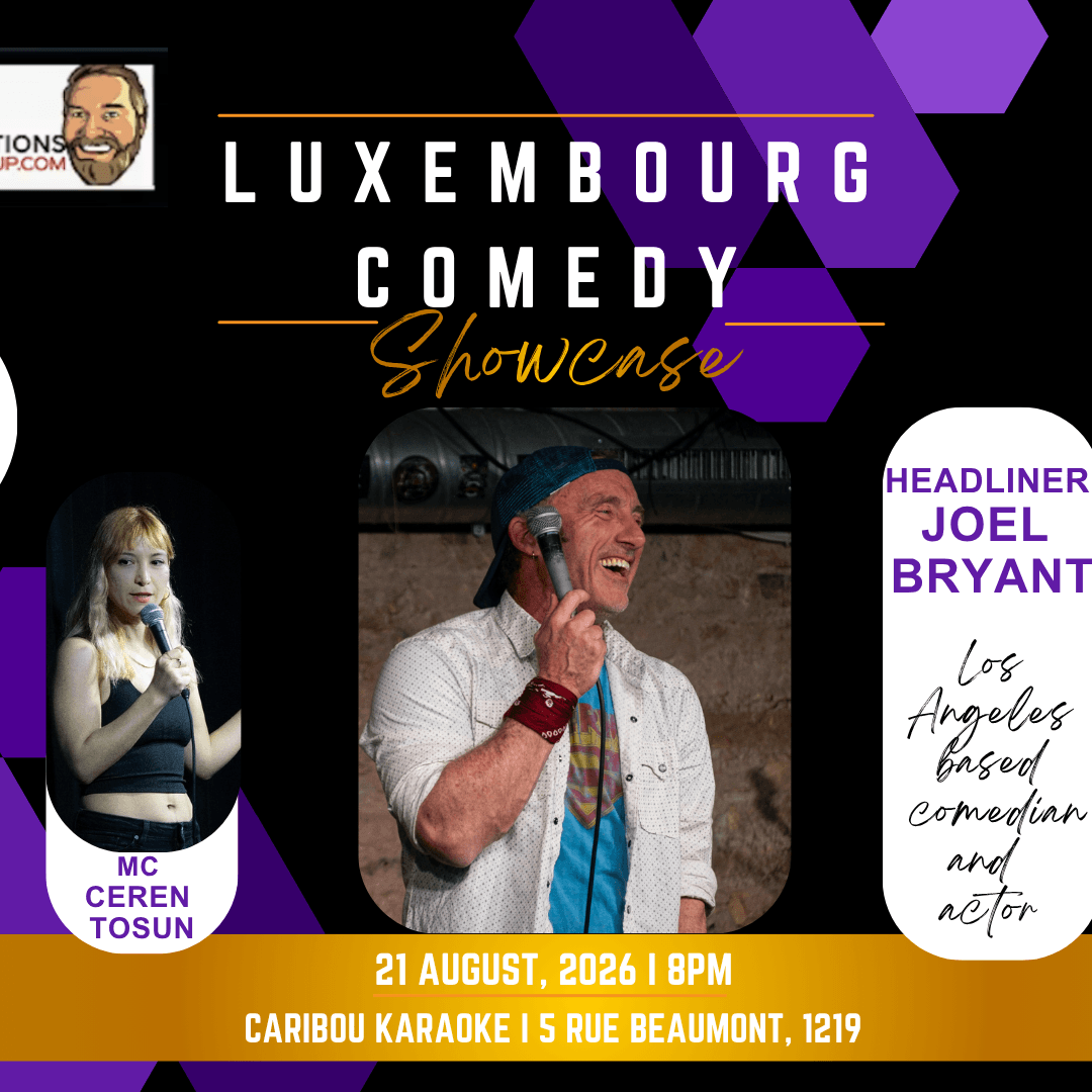 Standup Comedy Showcase - Headliner Joel Bryant (USA) By