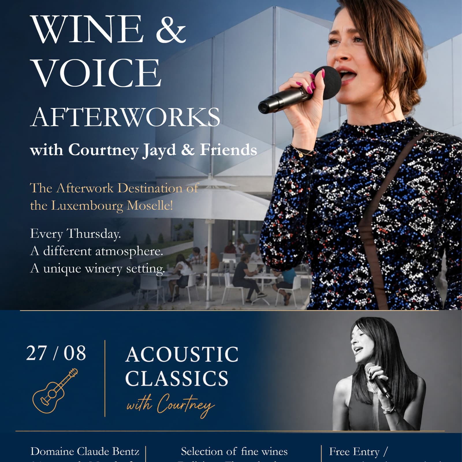 Summer Afterwork / Wine & Voice with Courtney Jayd